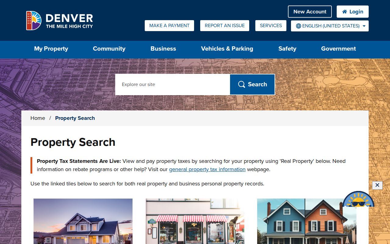 Denver ZIP code directory Denver Property routing page